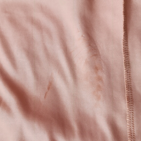 Women's Long, Fitted, Bodycon, Champaign Color, Cowl Neck, Sexy Formal Dress - Picture 9 of 9